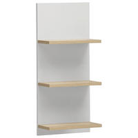 BADEZIMMERREGAL 30,3/70,2/17,5 cm  - Eichefarben/Weiß, MODERN, Holzwerkstoff (30,3/70,2/17,5cm) - Stylife