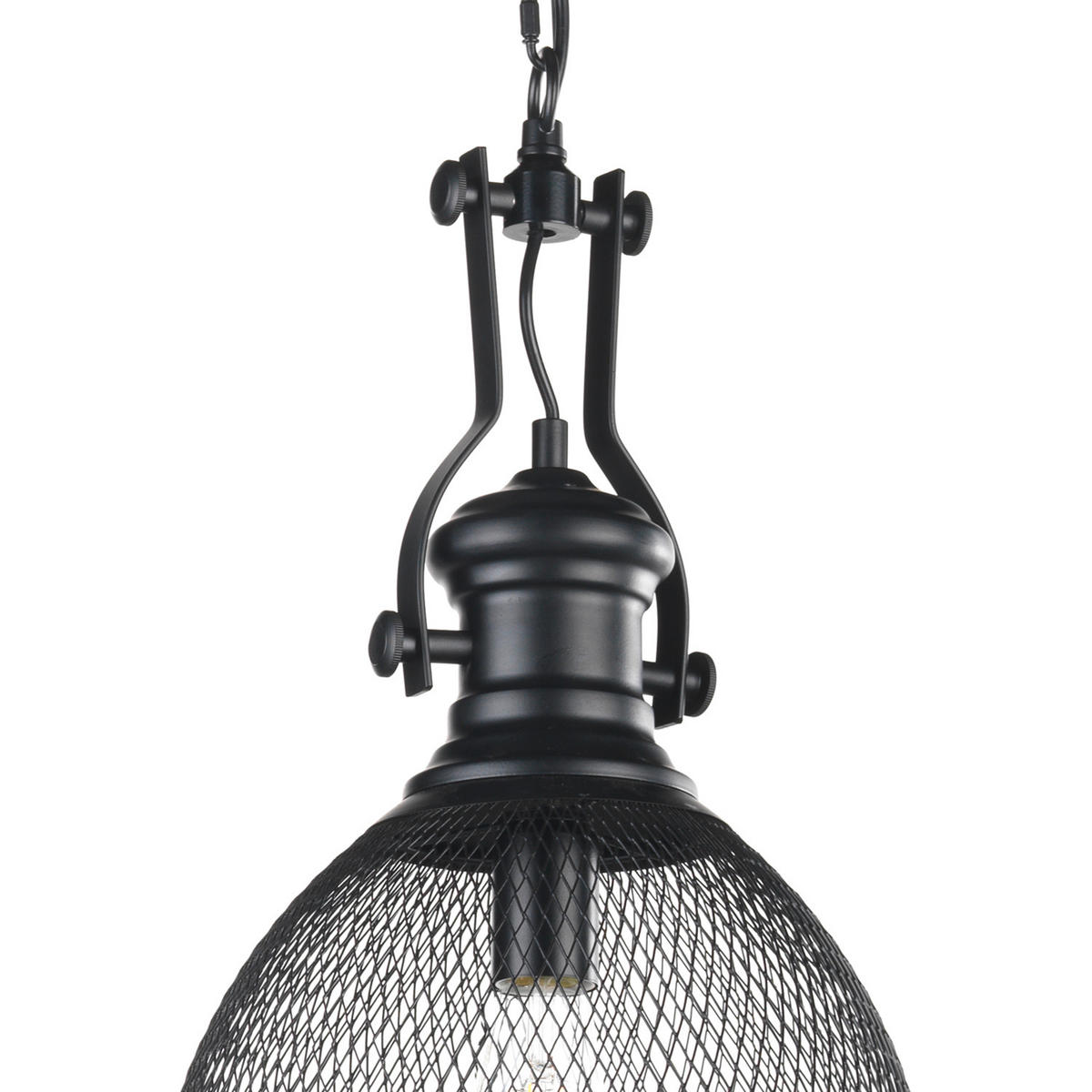 HÄNGELEUCHTE 32/90 cm   - Schwarz, KONVENTIONELL, Metall (32/90cm)