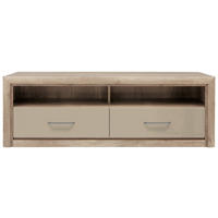 TV-ELEM 143,5/48,5/47,5 cm  - ezüst/fekete, Design, műanyag/faalapú anyag (143,5/48,5/47,5cm) - Venda