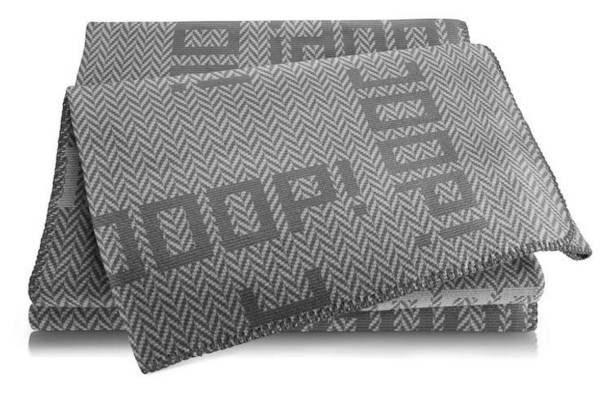 WOHNDECKE HERRINGBONE 150/200 cm  - Grau, Basics, Textil (150/200cm) - Joop!