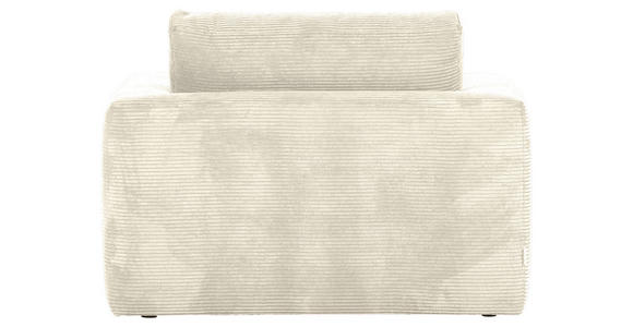 XXL-SESSEL - Creme/Schwarz, ROMANTIK / LANDHAUS, Kunststoff/Textil (120/67/140cm) - Landscape