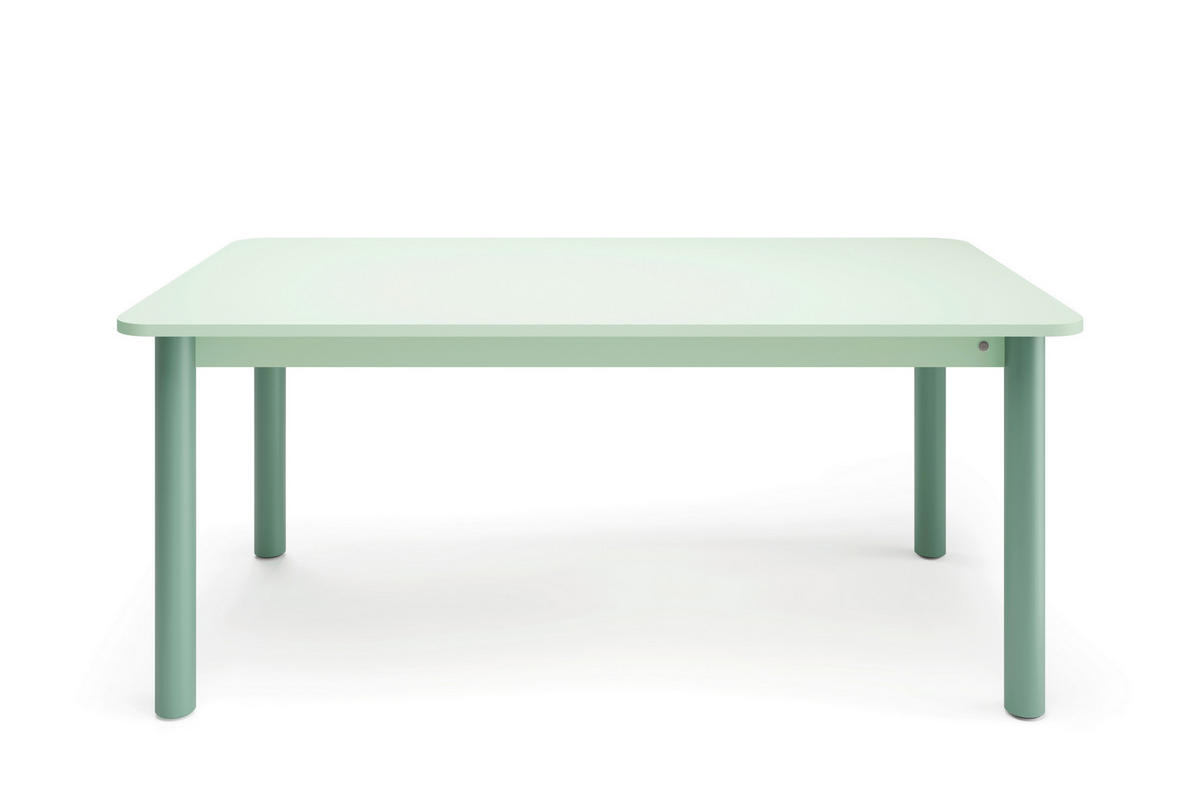 ESSTISCH in Metall, Holzwerkstoff 180/100/76 cm   - Salbeigrün, Natur, Holzwerkstoff/Metall (180/100/76cm) - Tom Tailor