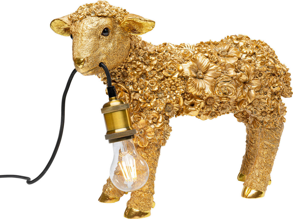 TISCHLEUCHTE Animal 46,5/36/16,5 cm   - Design, Kunststoff/Metall (46,5/36/16,5cm) - Kare-Design