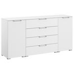 SIDEBOARD  in 160/81/42 cm  - Silberfarben/Alufarben, Design, Holzwerkstoff/Kunststoff (160/81/42cm) - Novel