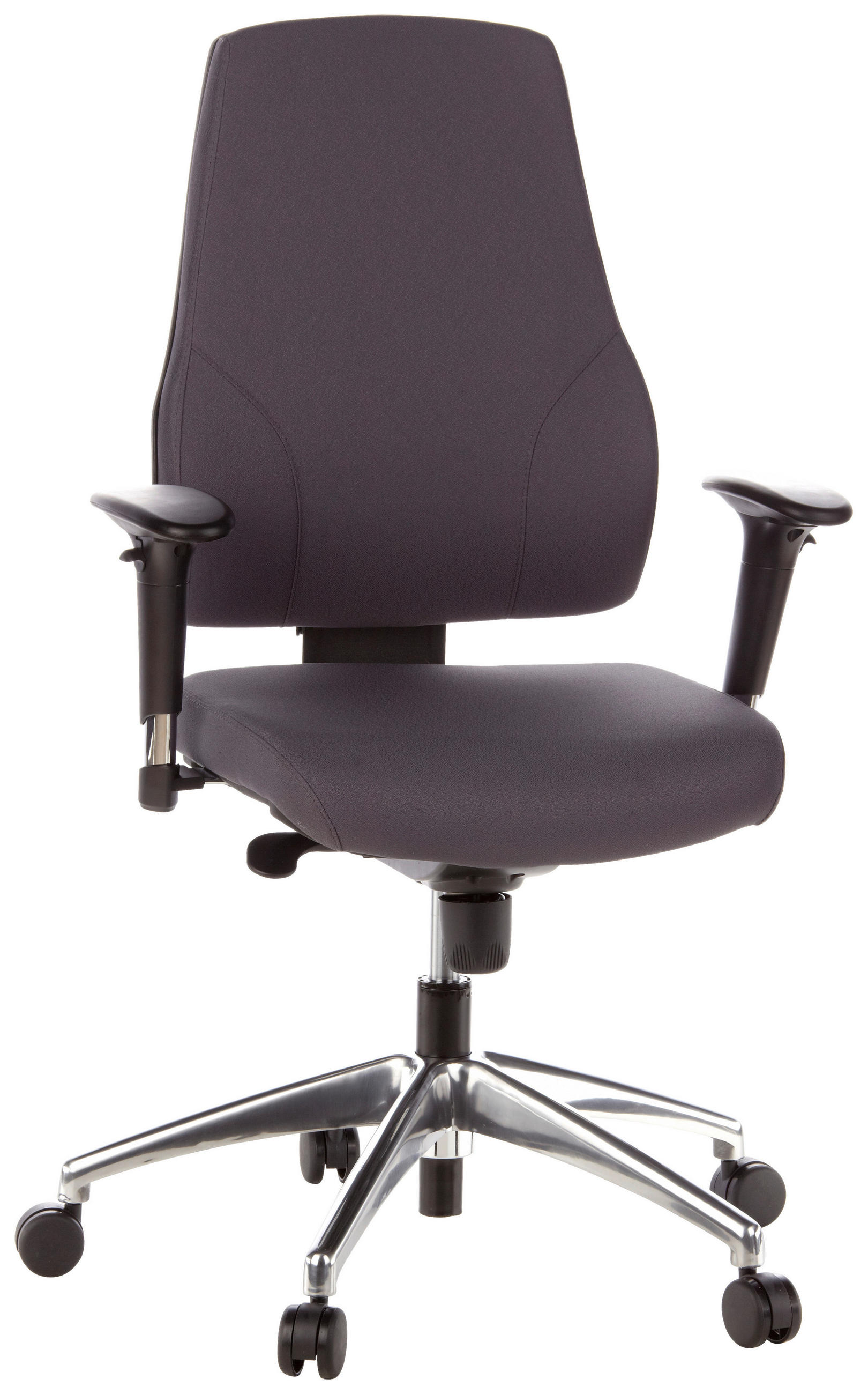 DREHSTUHL Flachgewebe Anthrazit  - Anthrazit, MODERN, Kunststoff/Textil (60/126/45cm) - MID.YOU