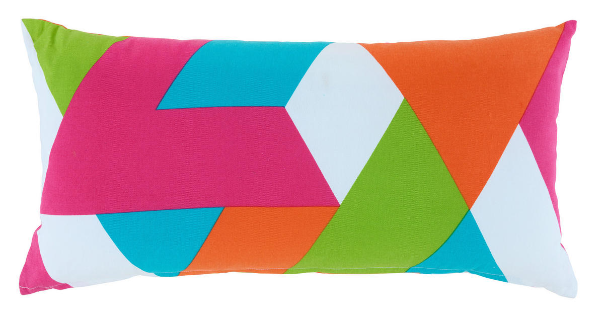DEKORAČNÝ VANKÚŠ 30/60 cm - viacfarebná, Basics, textil (30/60cm) - Novel