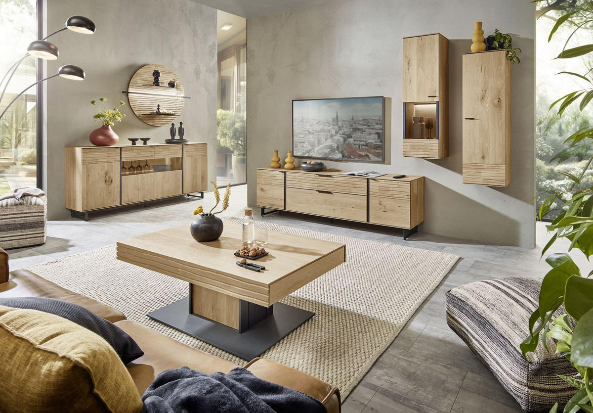 FÜGGESZTETT ELEM   - Natur, fa (38/127/35cm) - Valnatura