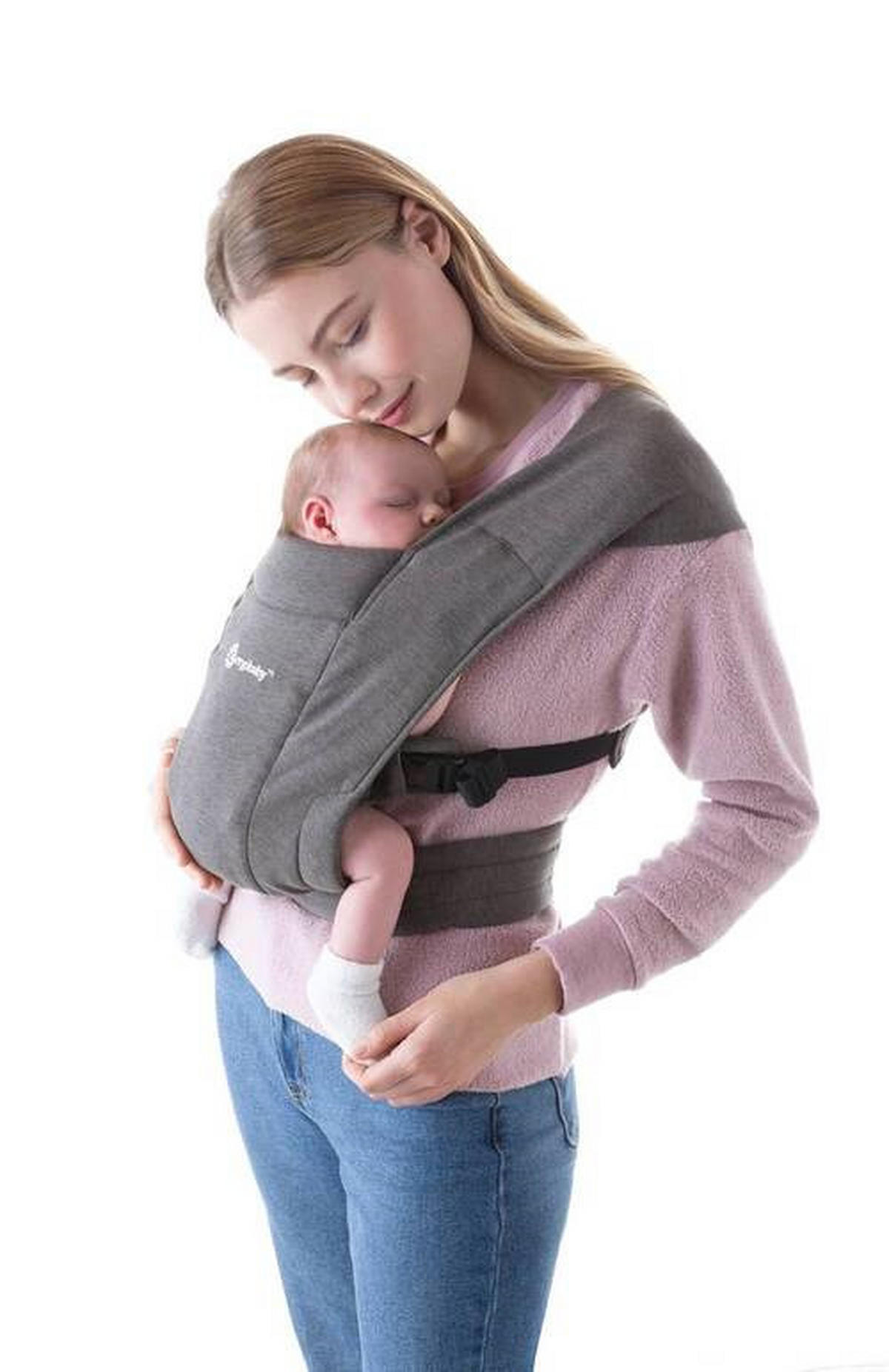 BABYTRAGE Embrace  - Grau, Basics, Textil (17,4/12,4/26,5cm) - Ergo Baby
