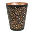 TEELICHTHALTER - Schwarz/Kupferfarben, Basics, Metall (9,5/11,5cm) - Ambia Home