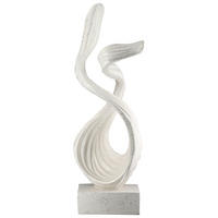 SKULPTUR - Creme, Basics, Kunststoff (15/46,5/15cm)
