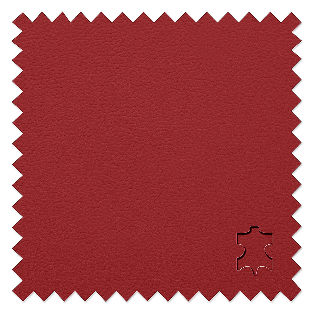 2-SITZER-SOFA in Echtleder Rot  - Rot/Schwarz, Design, Leder/Kunststoff (150/92/85cm) - Livetastic