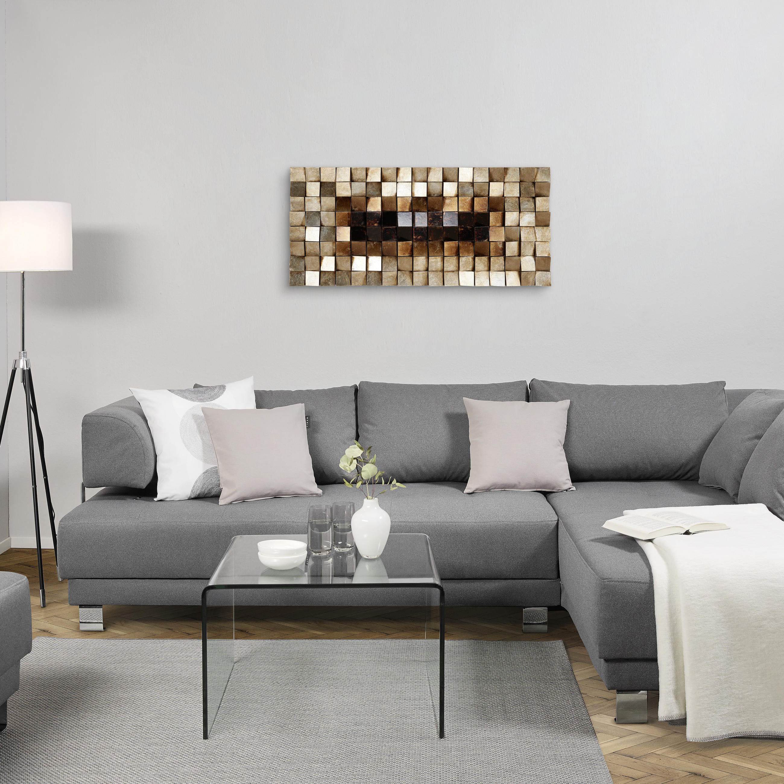 TRÄTAVLA 55/120 cm  - silver/svart, Design, trämaterial/plast (55/120cm) - Monee