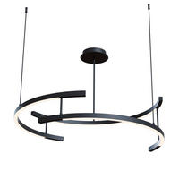 PENDELLEUCHTE 83/23,9 cm    - Schwarz, Trend, Metall (83/23,9cm) - MAYTONI
