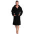 BADEMANTEL Schwarz - Schwarz, Basics, Textil (M) - Vossen