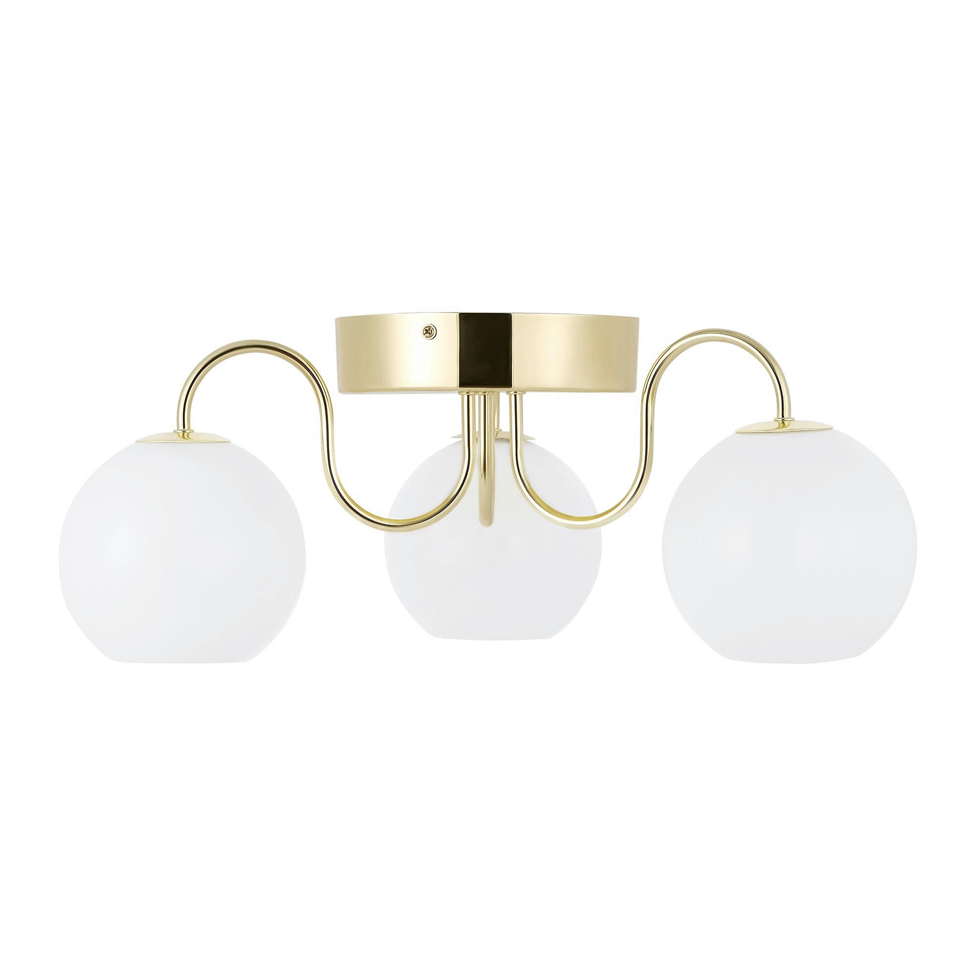 DECKENLEUCHTE Franca 18/46.2/46.2 cm  - Messingfarben, Design, Metall (18/46.2/46.2cm) - Nordlux