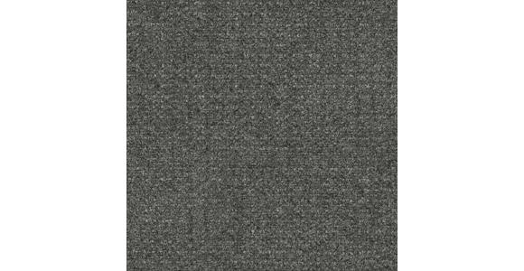 ECKSOFA Dunkelgrau Chenille  - Dunkelgrau/Schwarz, MODERN, Kunststoff/Textil (276/172cm) - Hom`in