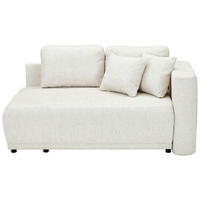 CHAISELONGUE Chenille Sandfarben  - Sandfarben/Schwarz, KONVENTIONELL, Kunststoff/Textil (171/73/93cm) - Carryhome