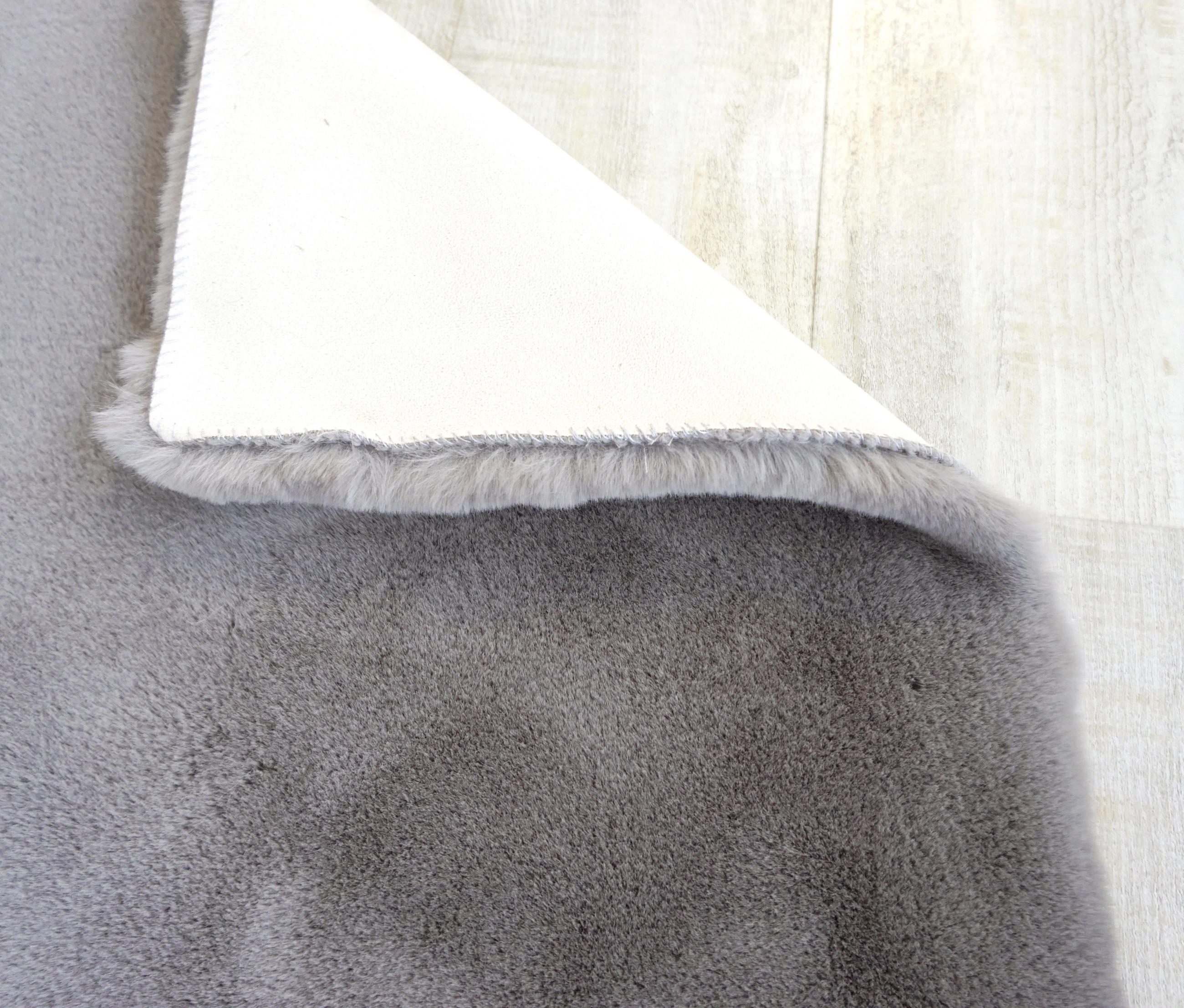 FELLTEPPICH 120/180 cm Tender 6281/52 D180 000 Grau  - Grau, Basics, Textil (120/180cm) - Schöner Wohnen