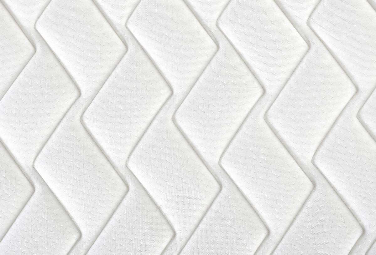 KALTSCHAUMMATRATZE 100/200 cm, Höhe ca.: 15 cm, H2 + H3 = mittel + fest, 5-Zonen - Weiß, Basics, Textil (100/200cm) - P & B