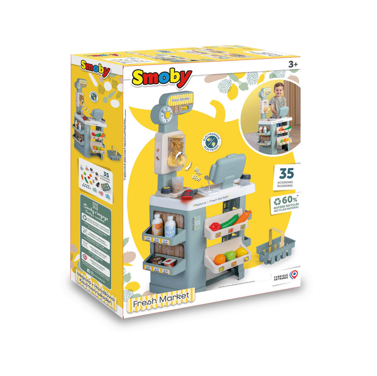 KAUFLADEN - Multicolor, Basics, Kunststoff (49,70/17,30/65,50cm) - SMOBY
