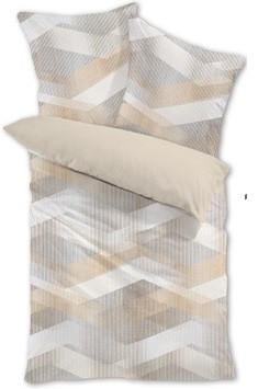 Lenjerie De Pat Cu Două Fețe 220/200 cm  - crem, textil (220/200cm) - Novel