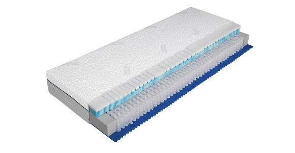 TASCHENFEDERKERNMATRATZE 80/200 cm - Basics, Textil (80/200cm) - Dieter Knoll