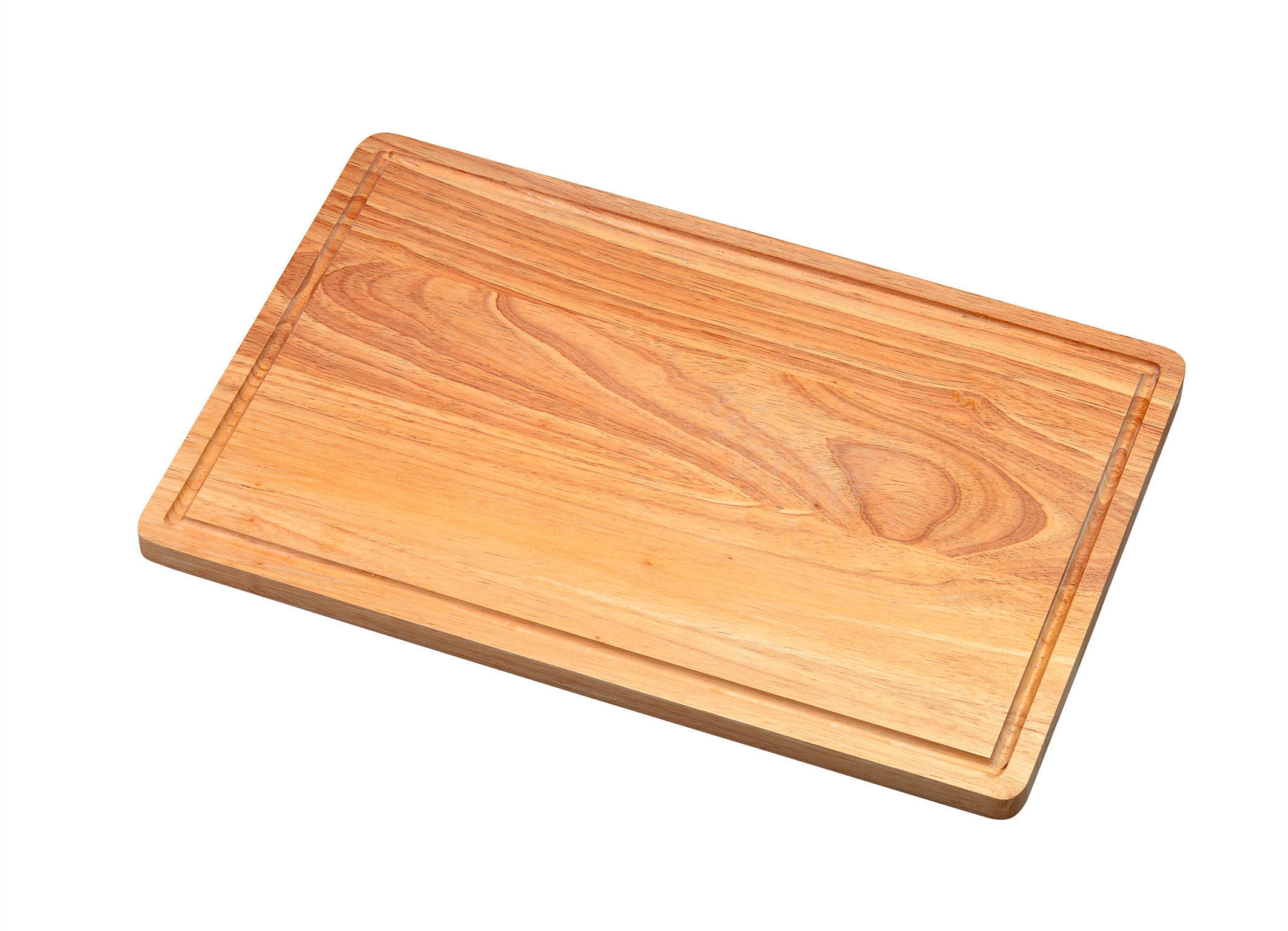 SCHNEIDEBRETT Holz  - Naturfarben, Basics, Holz (23/35cm) - Justinus