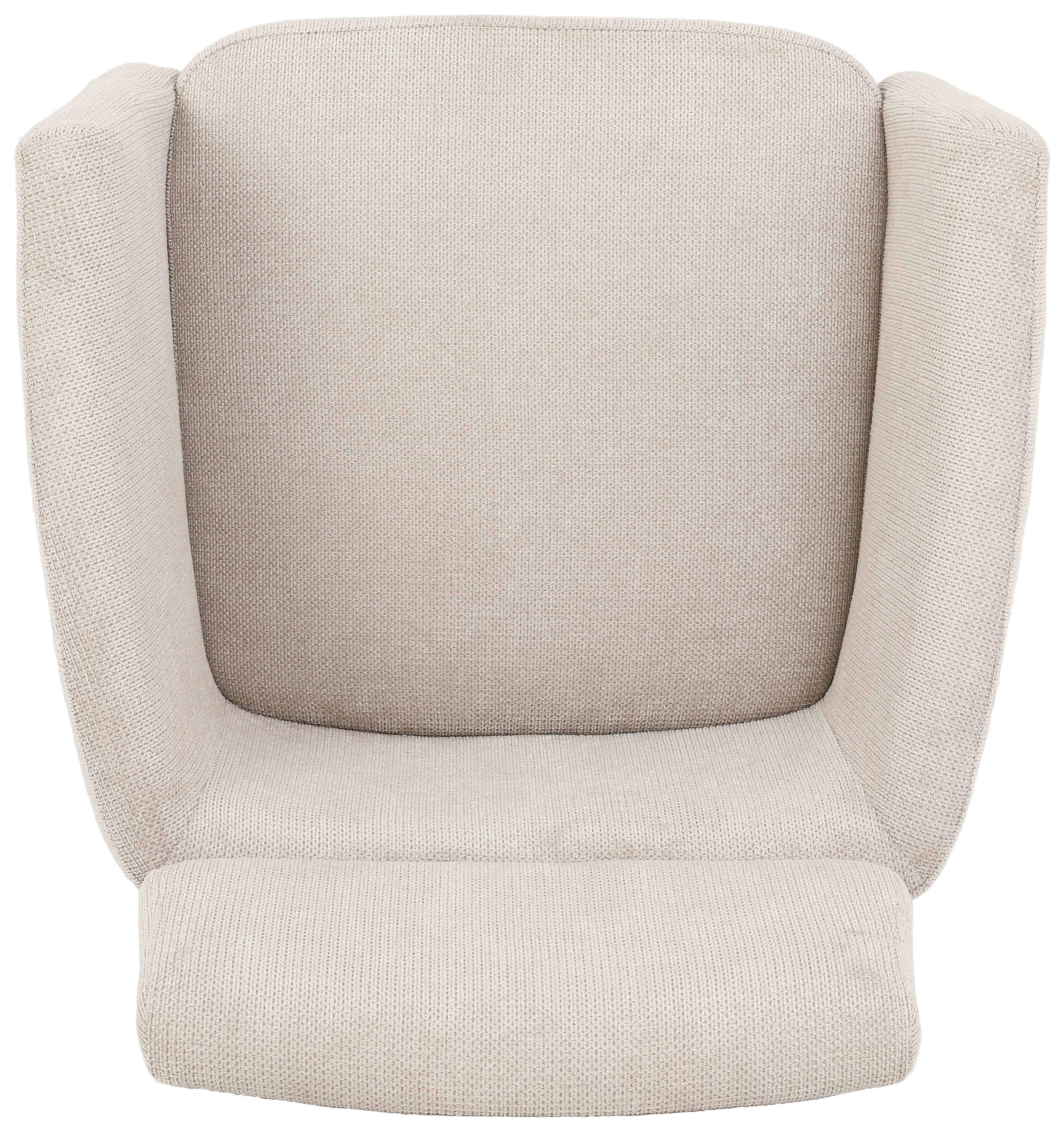 DREHSTUHL Mikrofaser  - Beige/Schwarz, MODERN, Holz/Kunststoff (62/92/100/63cm) - MID.YOU