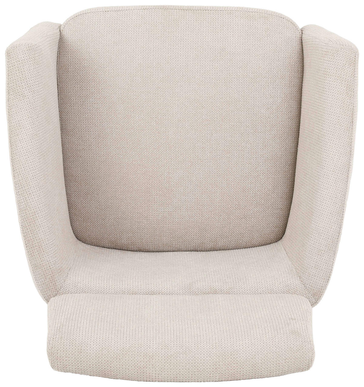 DREHSTUHL Mikrofaser  - Beige/Schwarz, MODERN, Holz/Kunststoff (62/92/100/63cm) - MID.YOU