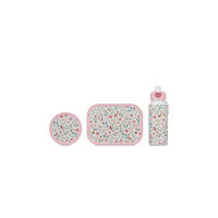 PAUSENSET lunchset campus  - Hellrosa/Multicolor, KONVENTIONELL, Kunststoff (24/6,8/24,4cm) - Mepal