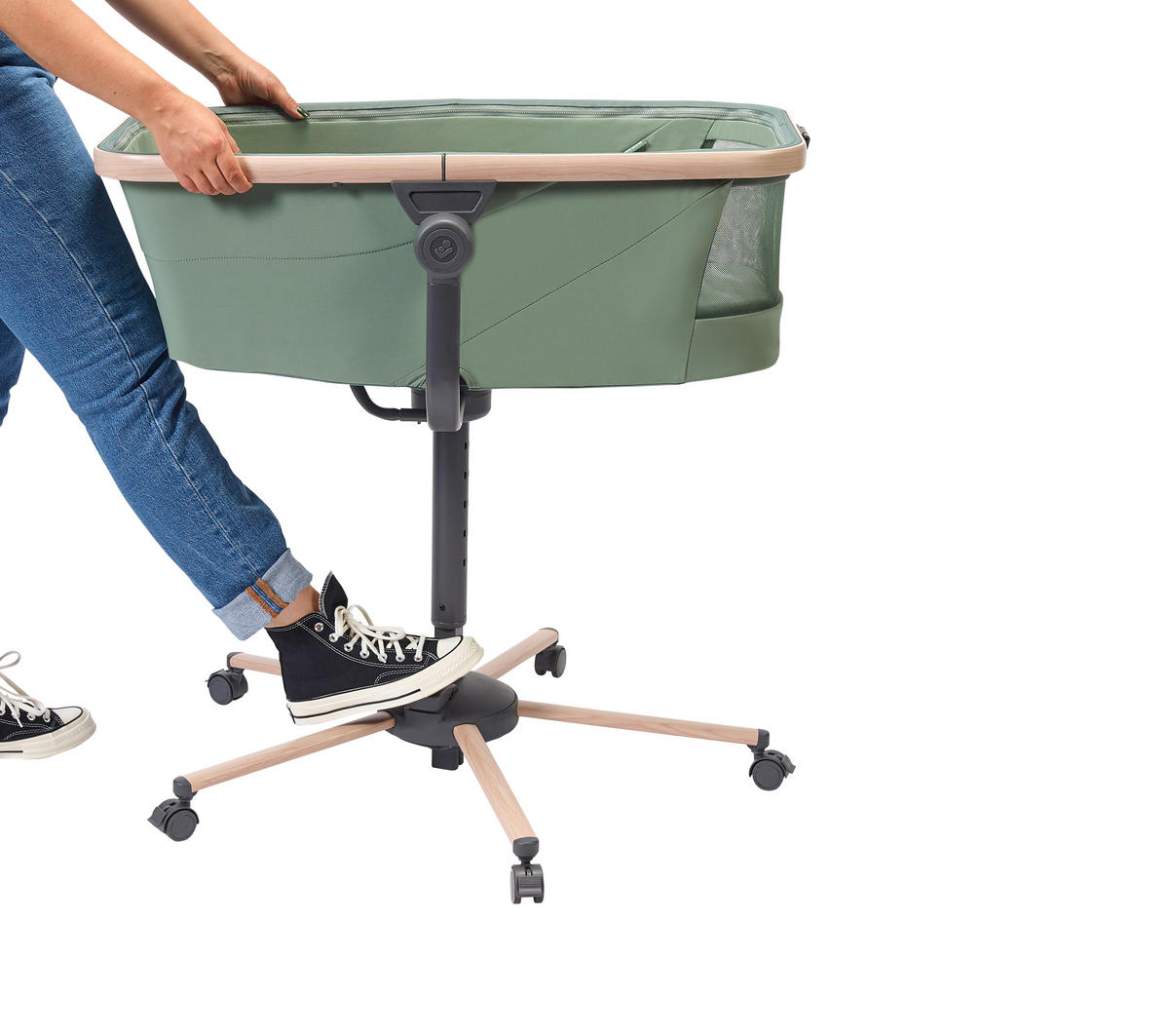 BABYSITTER Alba  - grön/svart, Basics, metall/textil (84,1/93,3/78,4cm) - Maxi-Cosi