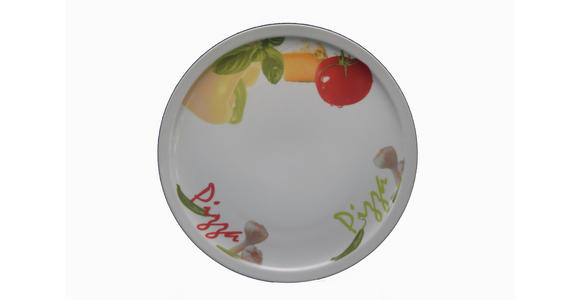 PIZZATELLER MIA CUCINA  30 cm   - Multicolor/Weiß, Basics, Keramik (30cm) - Boxxx