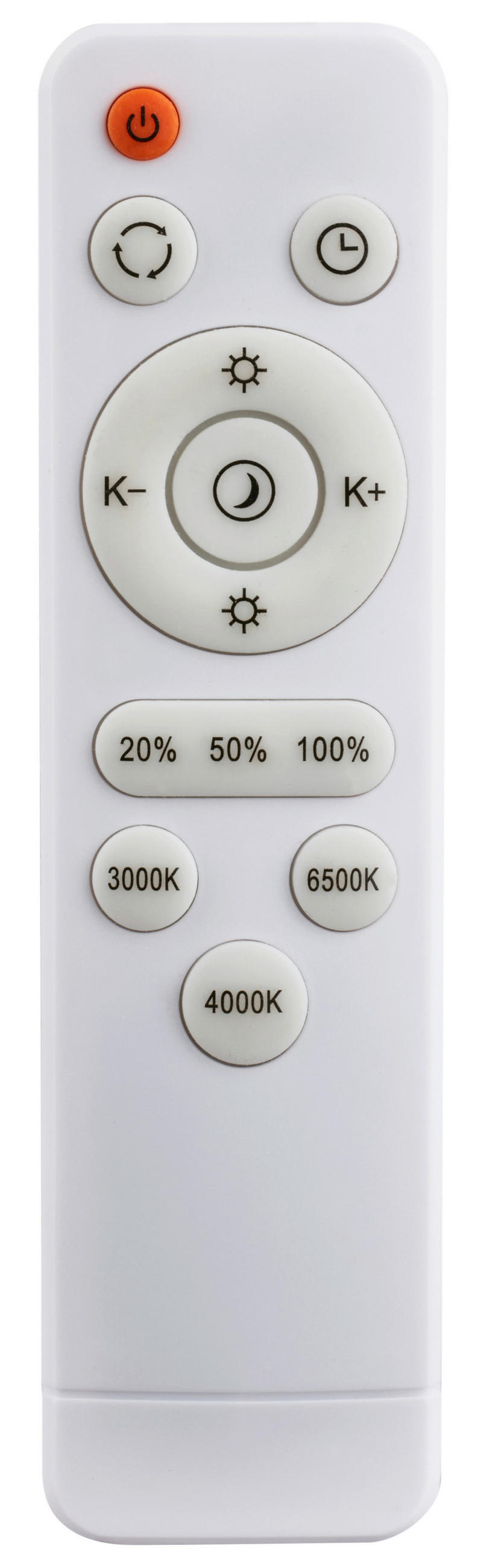 LED MENNYEZETI LÁMPA - világosszürke/cappuccino, Basics, műanyag (51/7,5cm)