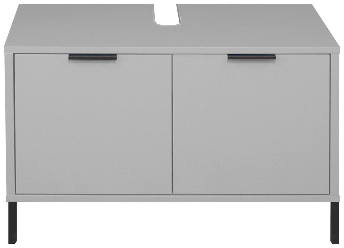 WASCHBECKENUNTERSCHRANK 71/58/45 cm  - Grau, MODERN, Holzwerkstoff (71/58/45cm) - Livetastic