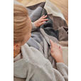 DECKE 150/200 cm  - Braun/Grau, Basics, Textil (150/200cm) - Novel