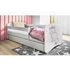 KINDER-/JUNIORBETT - Birkefarben/Weiß, MODERN, Holz/Holzwerkstoff (80/160cm) - MID.YOU
