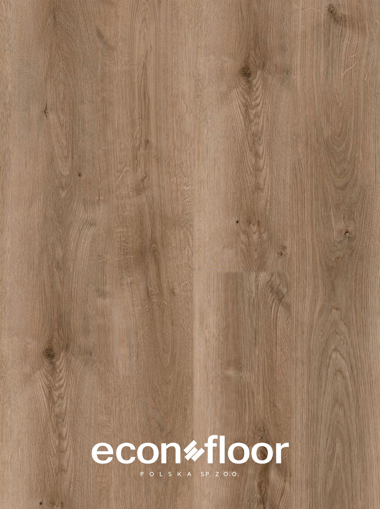 VINYLBODEN Econfloor LA BOHEME 55 ONTANO DARK  per  m² - Eichefarben, Basics, Kunststoff/Stein (23/128/0,57cm)