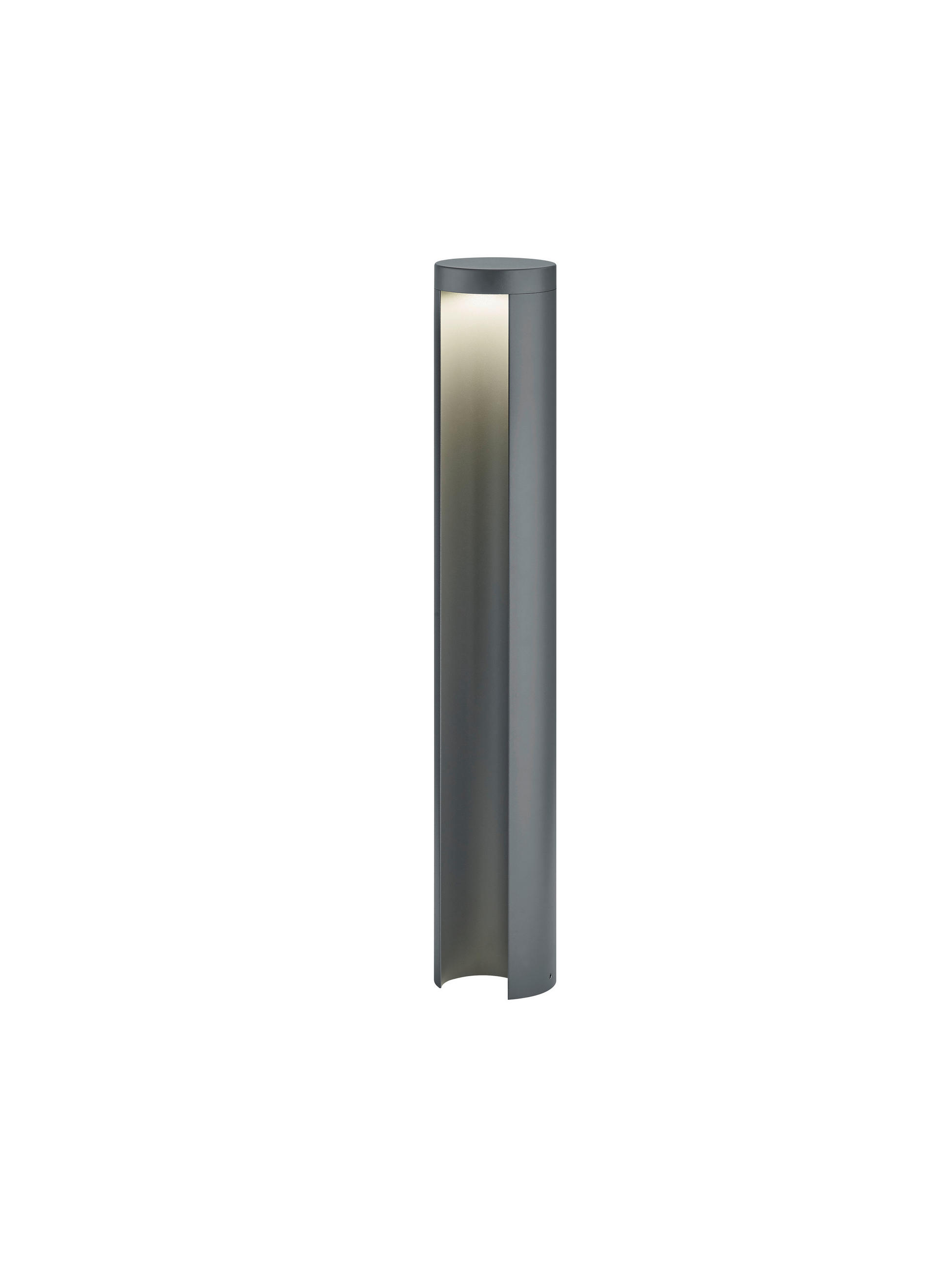 AUSSENSTEHLEUCHTE Sky 12/75 cm  - Graphitfarben, Design, Metall (12/75cm) - Helestra