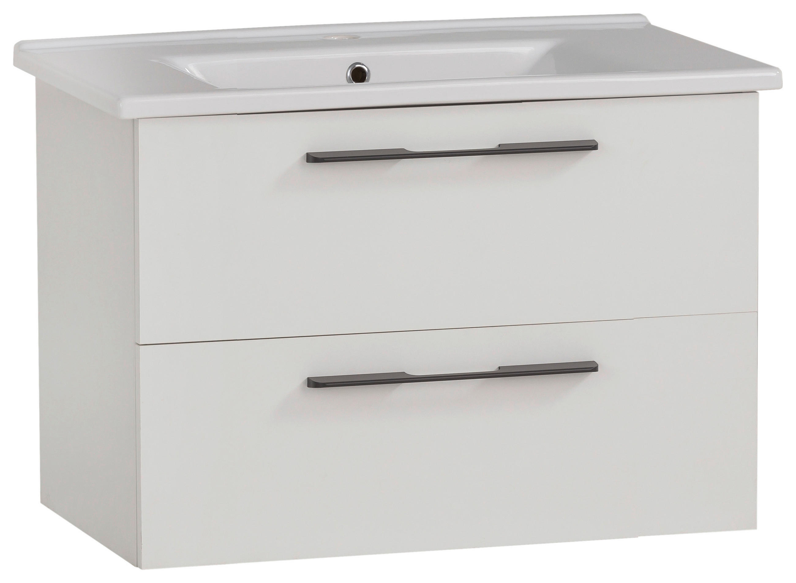 WASCHTISCHKOMBI 65 cm  - Anthrazit/Weiß, MODERN, Keramik/Holzwerkstoff (65cm) - Stylife