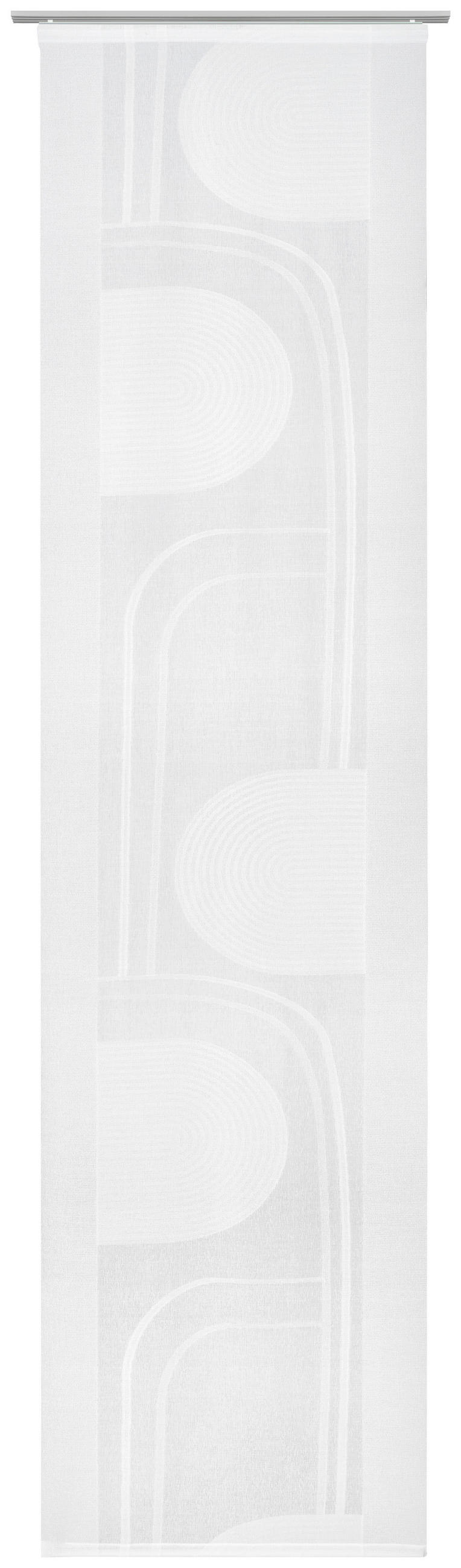 PANELOVÝ ZÁVĚS, 60/255 cm - přírodní barvy, Design, textil (60/255cm) - Novel