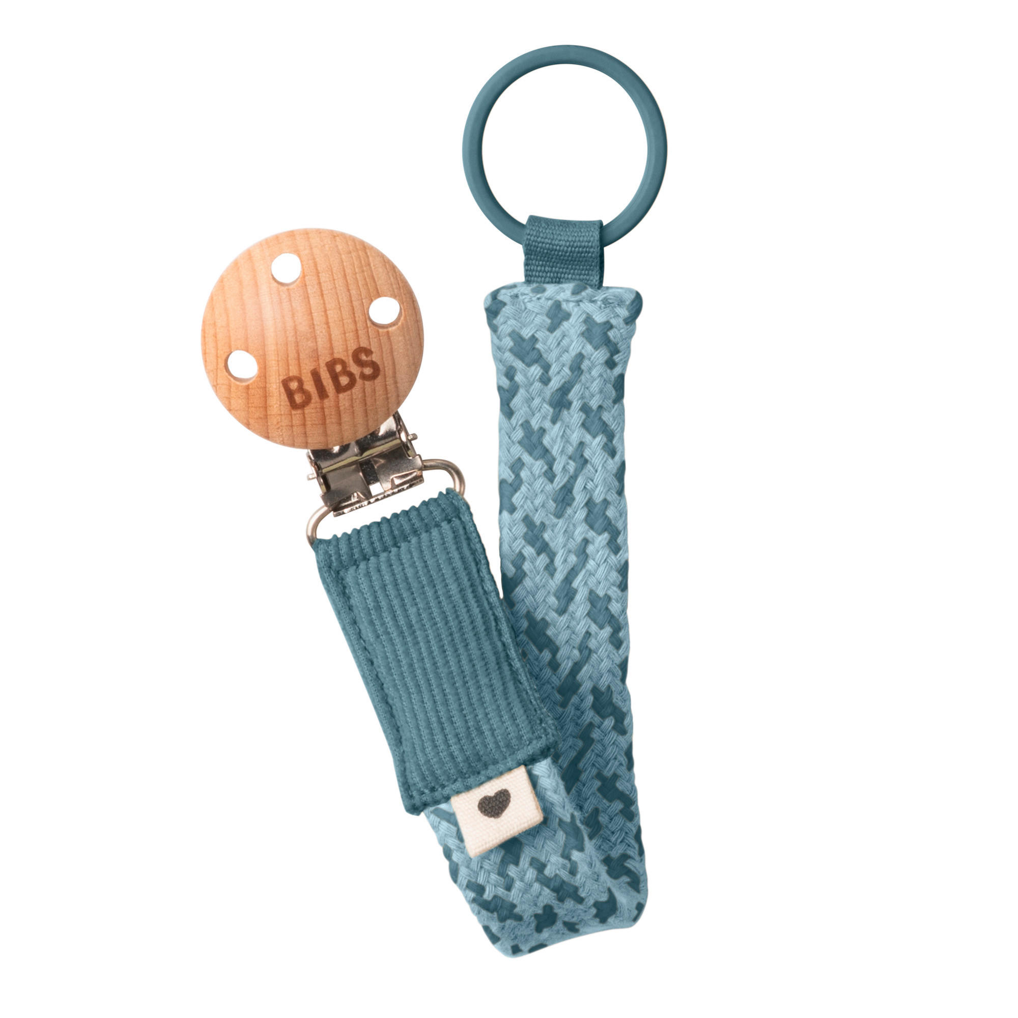 SCHNULLERKETTE 0 Monat(e)  - Blau/Hellblau, Basics, Holz/Textil (7,8/18,9/2,2cm)