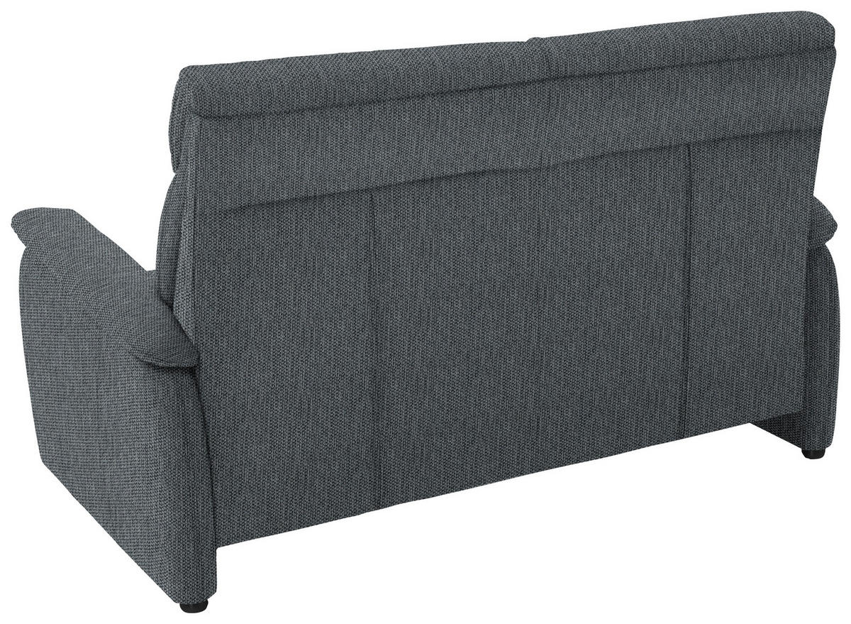 2,5-SITZER in Flachgewebe Anthrazit  - Anthrazit/Schwarz, Konventionell, Textil/Metall (178/107/97cm) - Pure Home Comfort