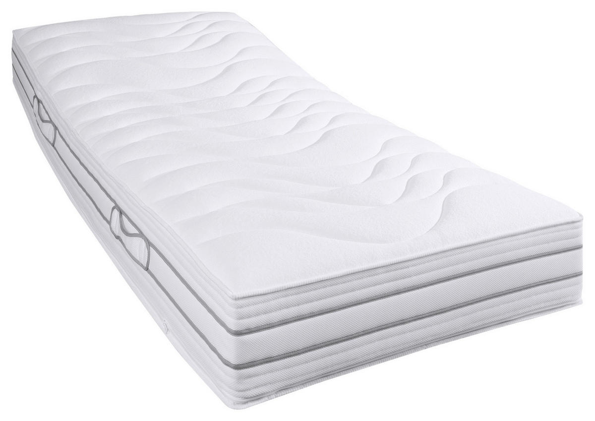 TASCHENFEDERKERNMATRATZE ORTHO STAR XXL 1000 T 160/200 cm Höhe ca. 19 cm  - Basics, Textil (160/200cm) - Novel