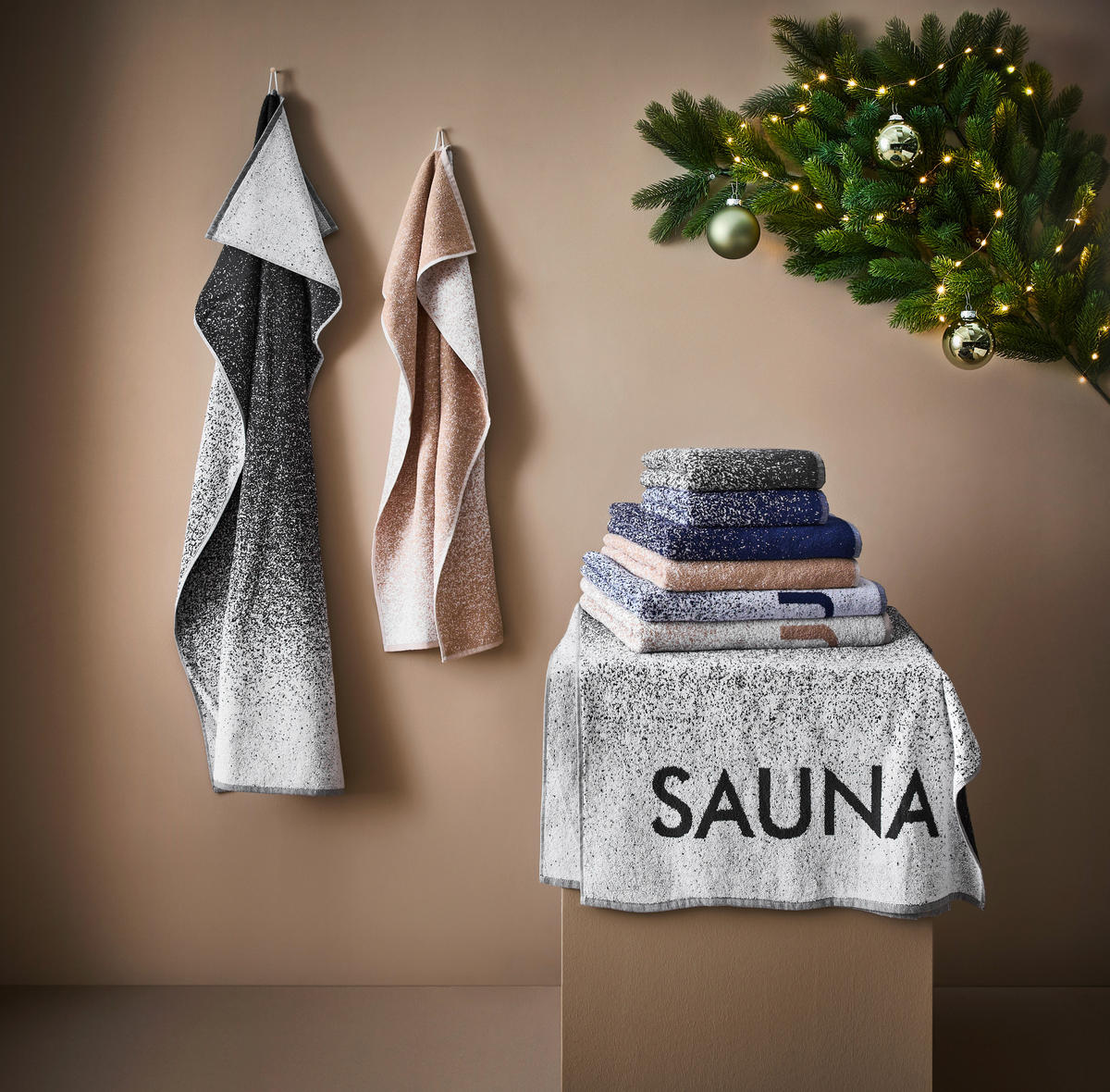 RUČNÍK, 50/100 cm, antracitová - antracitová, Konvenční, textil (50/100cm) - Esposa