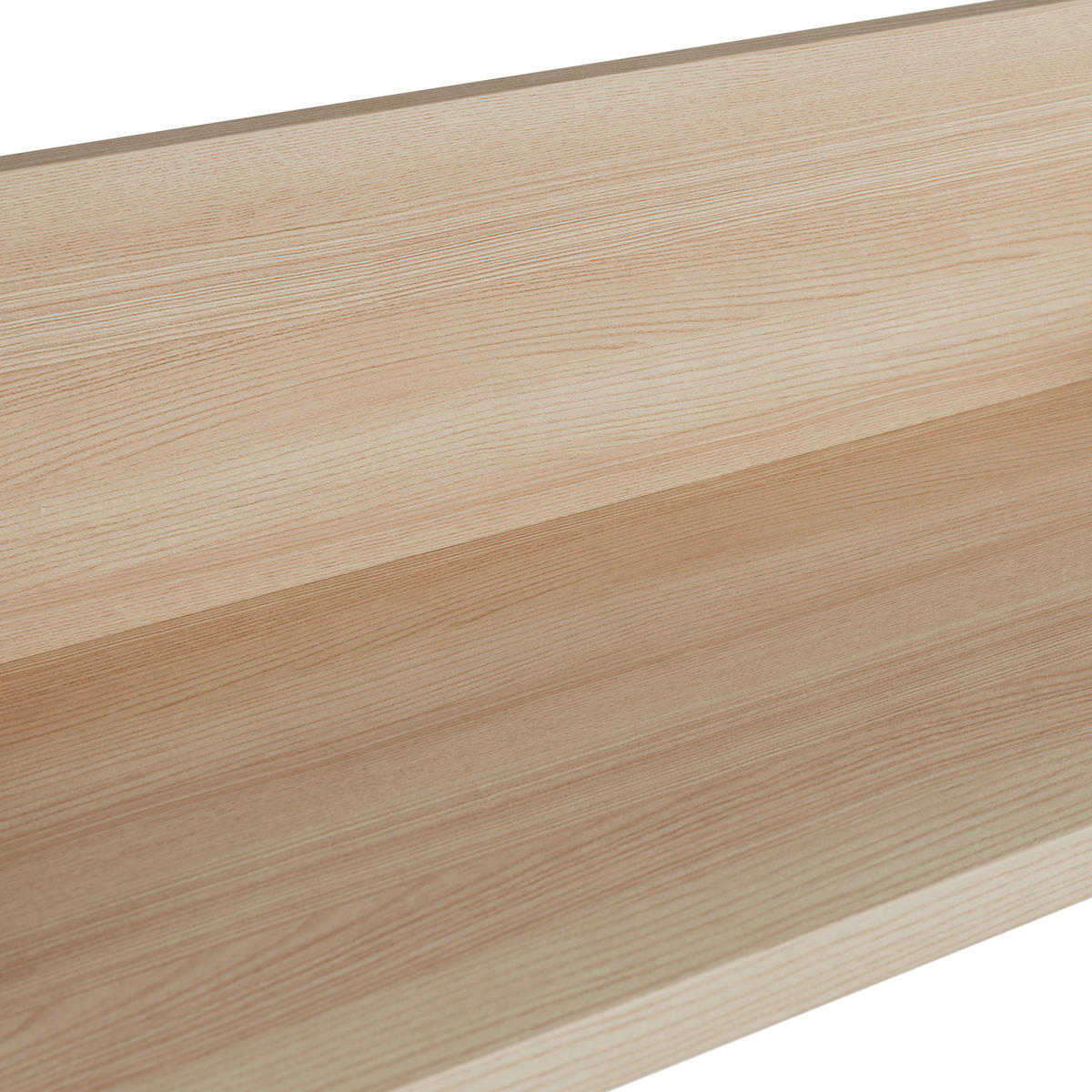 WOHNWAND 4-teilig  in Grau, Eichefarben  284/204/41 cm  - Eichefarben/Schwarz, KONVENTIONELL, Glas/Holzwerkstoff (284/204/41cm) - Carryhome
