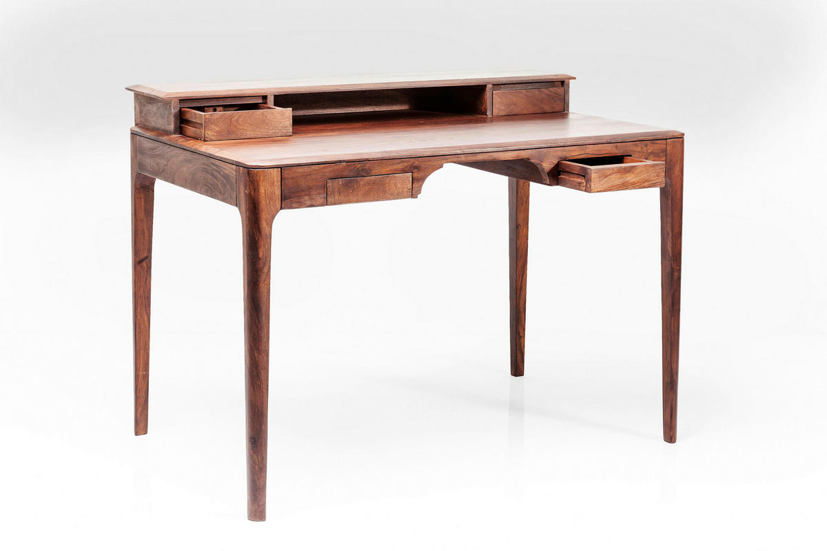 SCHREIBTISCH 110/70/85 cm  in Walnussfarben  - Walnussfarben, LIFESTYLE, Holz (110/70/85cm) - Kare-Design