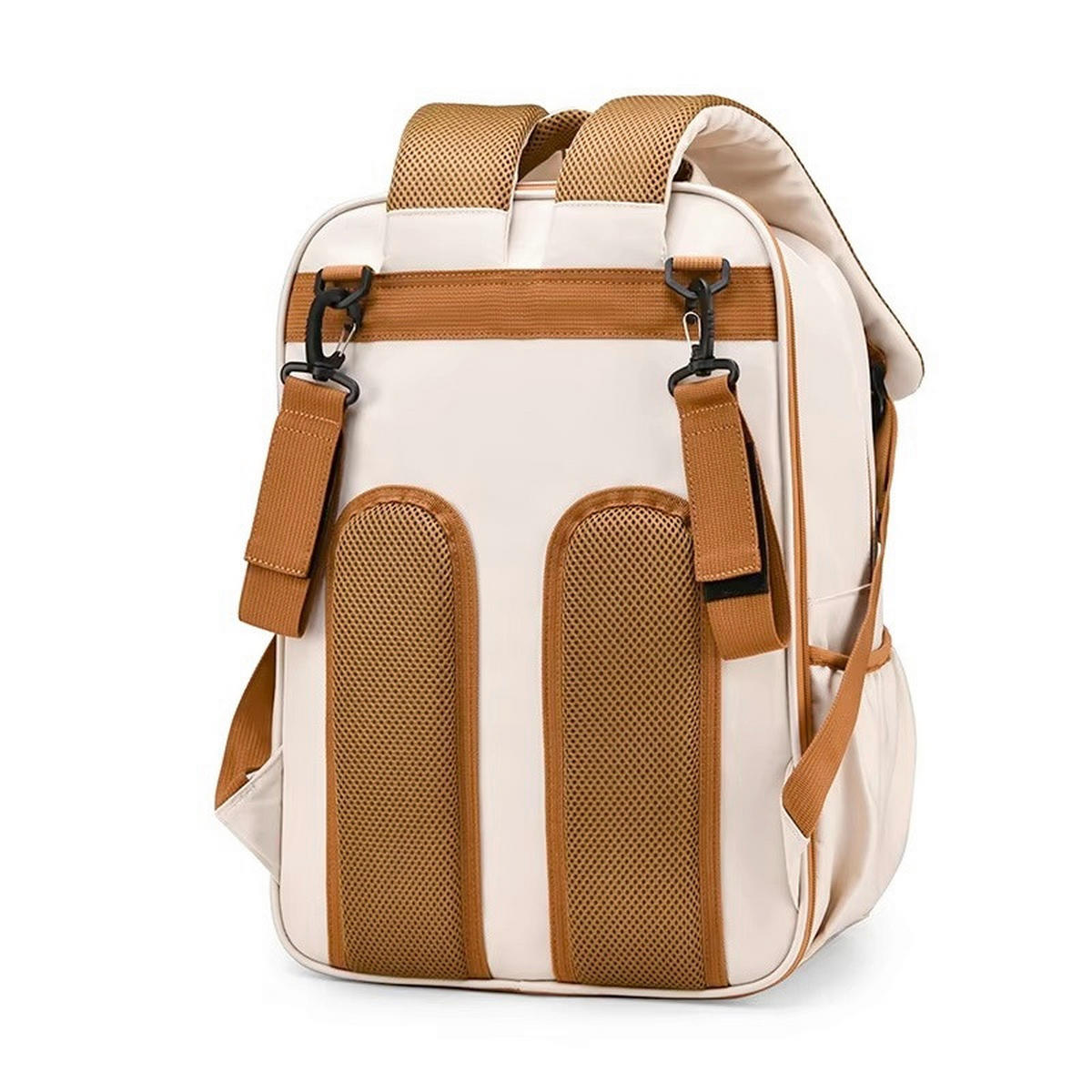 WICKELRUCKSACK  - Creme, Basics, Textil (30/40/21cm)