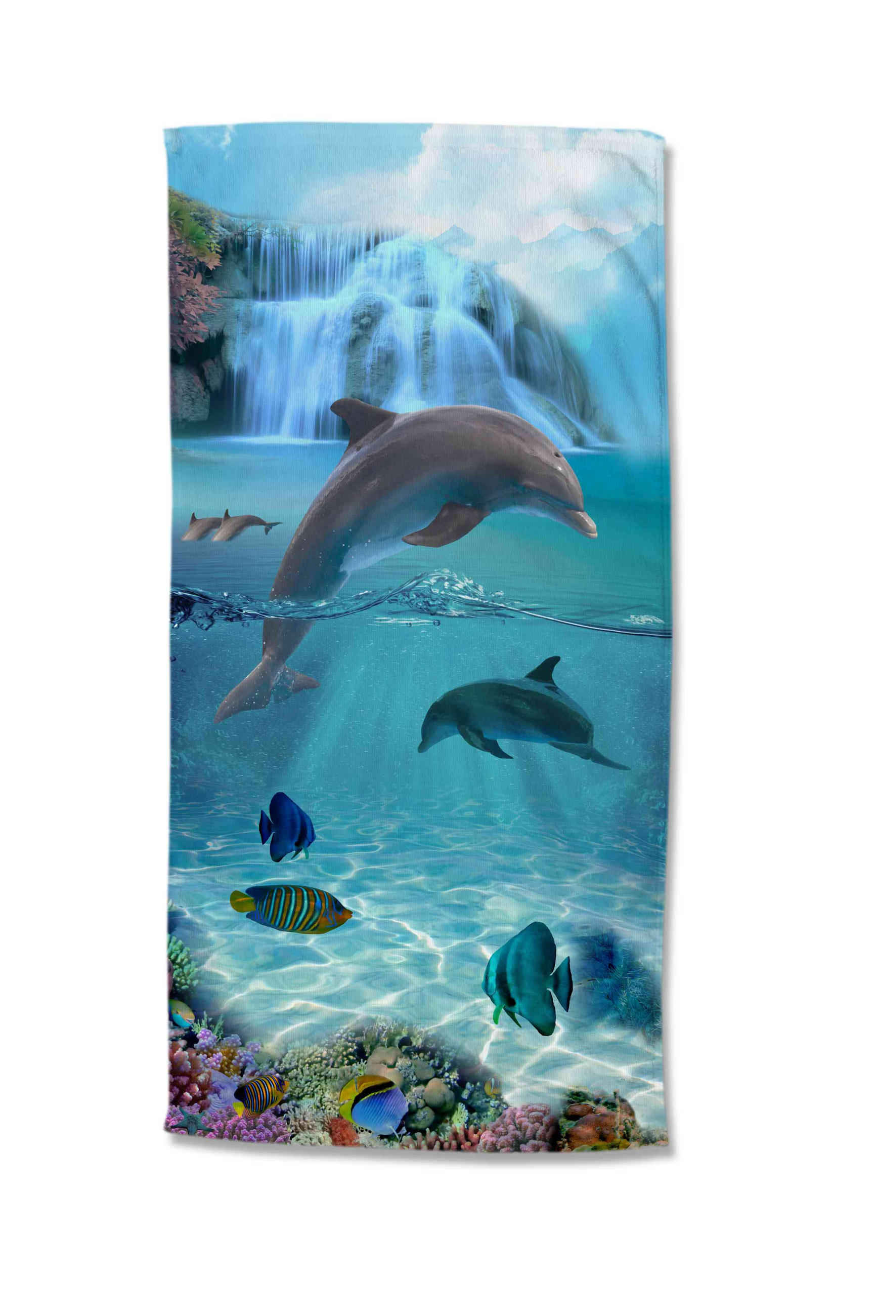 STRANDTUCH Blau 75/150 cm  - Blau, Trend, Textil (75/150cm)