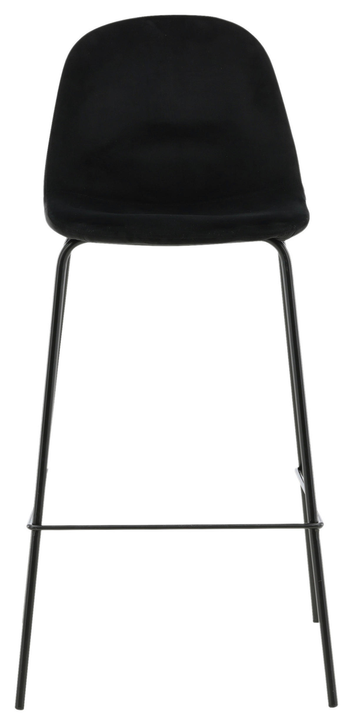 BARPALL SET i svart  - svart, Design, metall/textil (41.5/105/43cm) - Livetastic