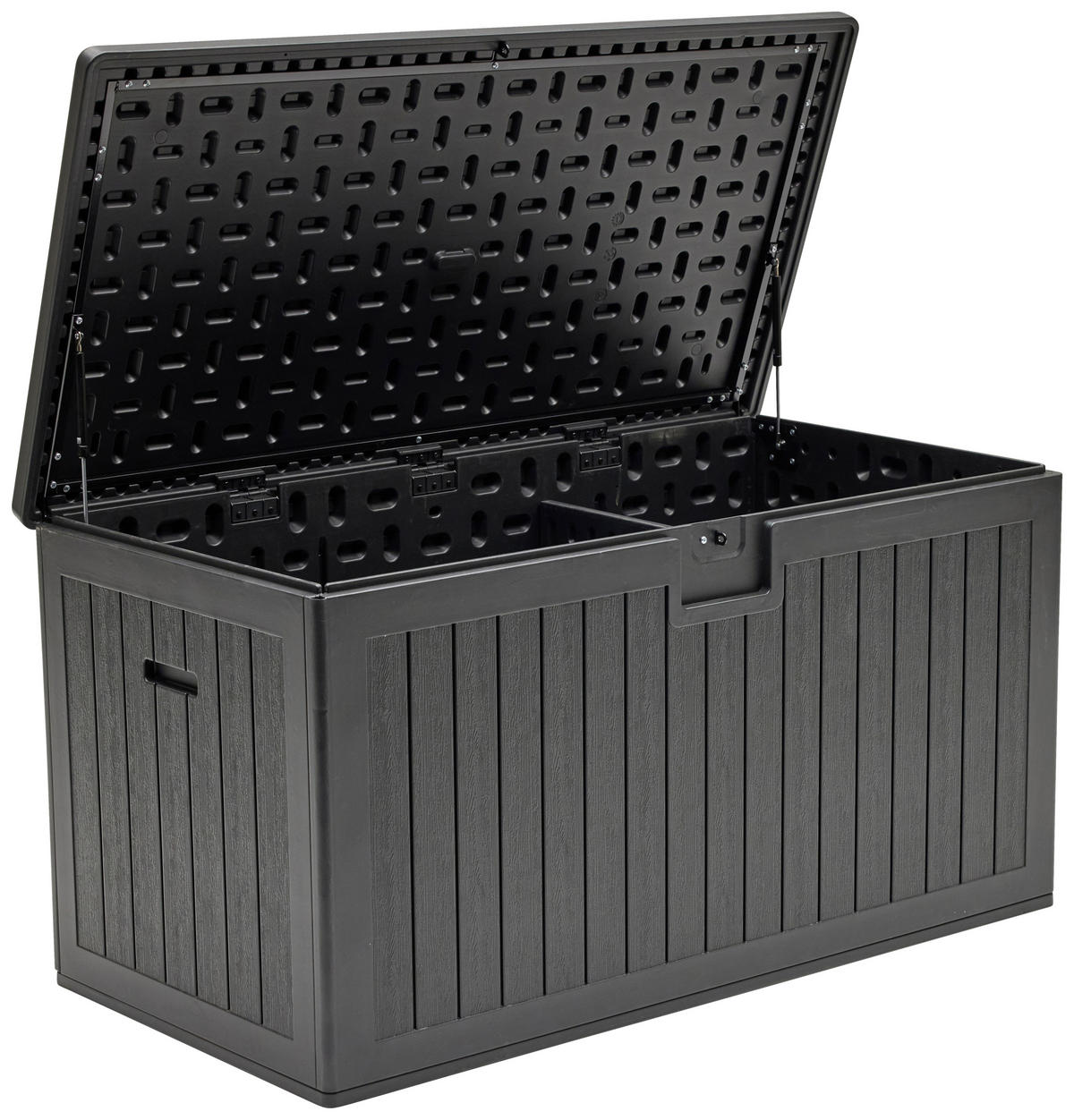 KISSENBOX 161/83/82 cm  - Anthrazit, Design, Kunststoff (161/83/82cm) - Ambia Garden